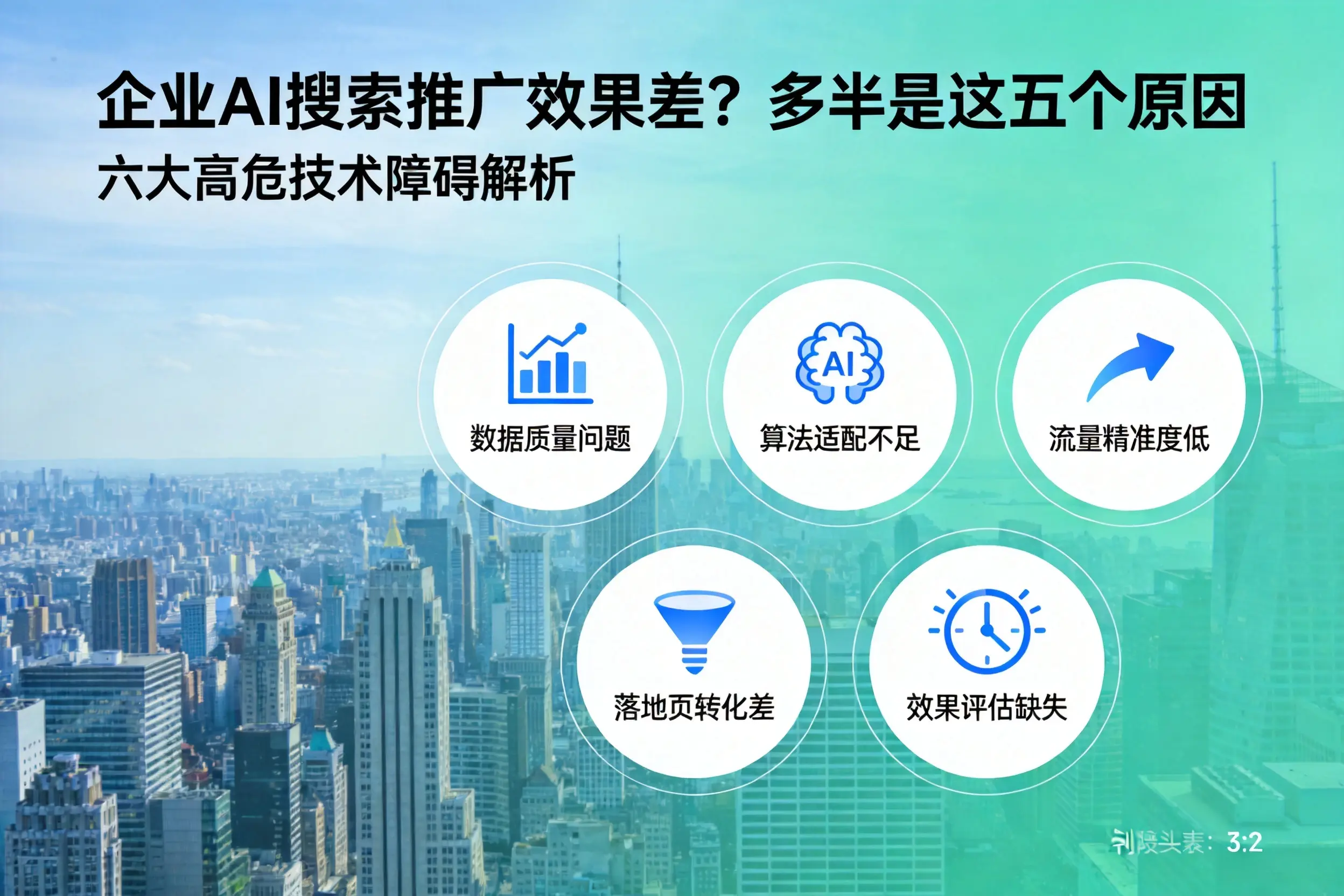 铁西企业AI搜索推广效果差?多半是这五个原因